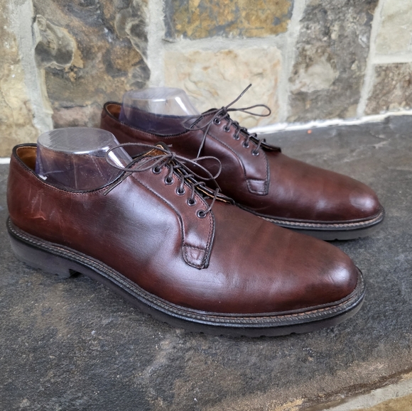 Alden Plain Toe Blucher Shoes 9432S - Picture 2 of 8